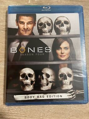 Bones: Season 4 Four (Blu-ray, 2009, 5-Disc Set, Body Bag Edition) NEW